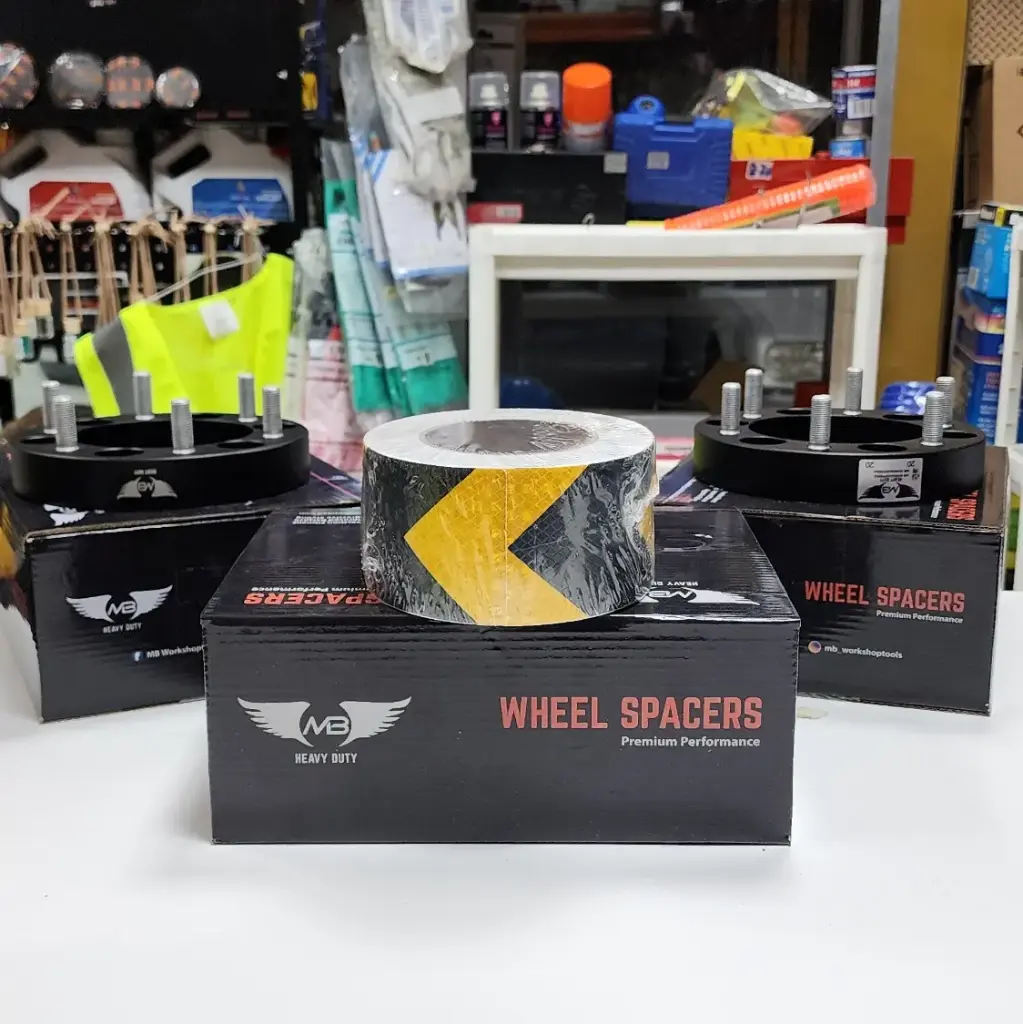 شريط عاكس برتقالي وأسود 2.5 بوصة