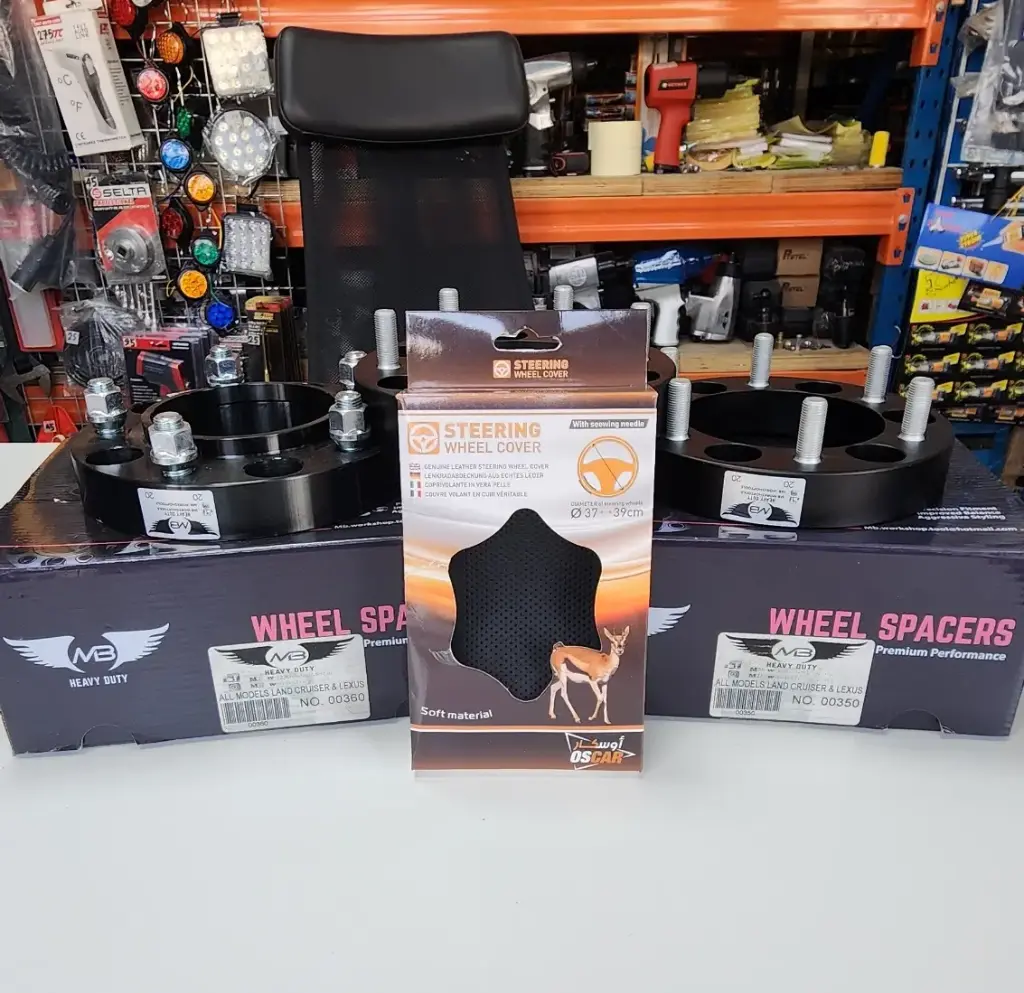 steering wheel cover ø37+-39cm soft material oscar dark black small pattern