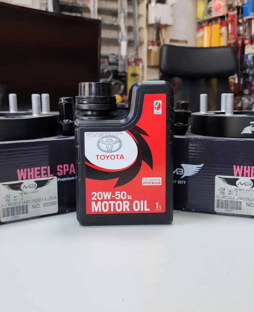 toyota 20w-50sl motor oil 1l