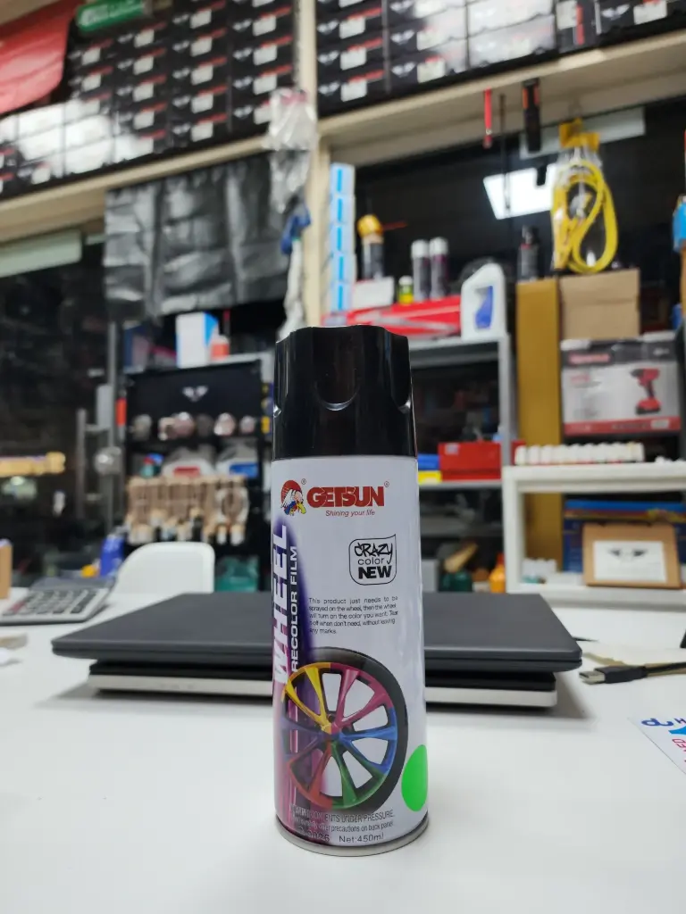 WHEEL RECOLOR FILM GETSUN GREEN G-9026 1 PC