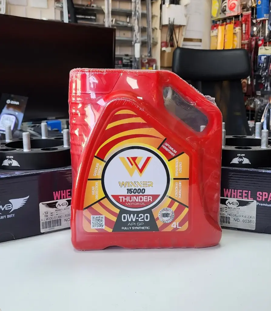 winner 15000 thunder motor oil 0w-20 api sp fully synthetic 4l