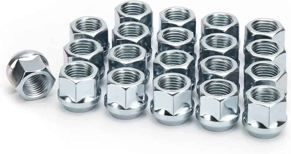 wheel nuts, tapered, M14 x1.5 thread, 60 ° taper 20pcs 19hex