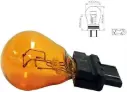2x 3157 12V P27/7W W2.5x16q 32/3CP S25q Dual Filament Orange Bulb for American and Asian Cars