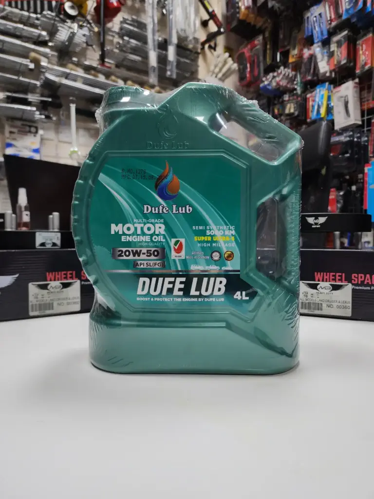 engine oil 20w50 green dufe lub 4l