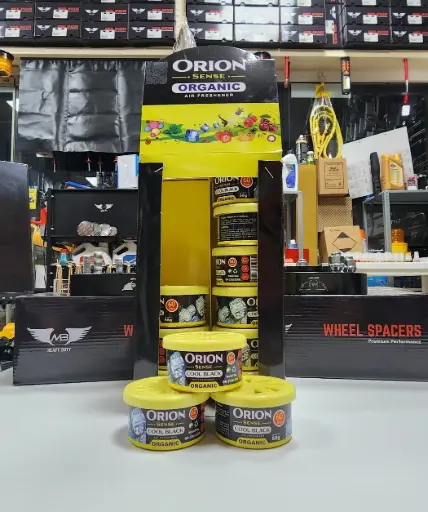 معطر جو للسيارة أوريون سينس عضوي بارد أسود يدوم 60يومًا