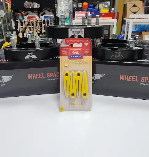 معطر جو للسيارة برائحة الفانيليا دكتور ماركوس 4قطع مجموعة واحدة