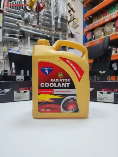 DOLPHIN RADIATOR RED COOLANT HIGH-QUALITY  DO NOT ADD WATER PREDILUTED READY TO USE EXTENDED  LIFE  F033G 4L    60000KM 1 PC