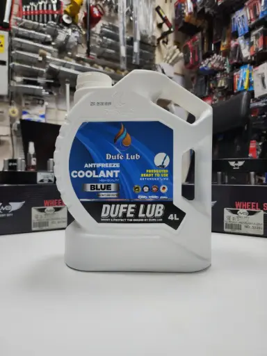 dufe lub antifreeze coolant high quality blue do not add water prediluted ready to use extended life 4l 60000km