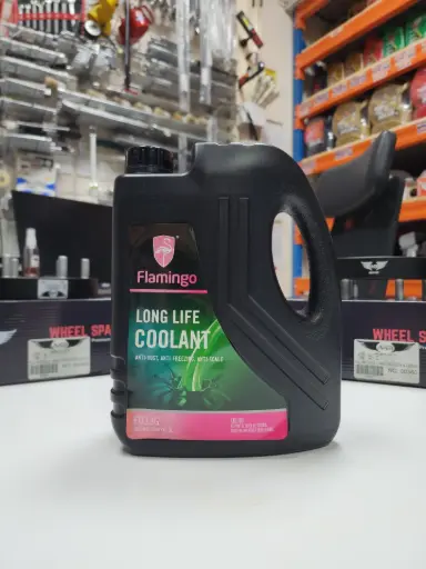 flamingo long life coolant high-quality green do not add water prediluted ready to use extended life f033g 2l 60000km