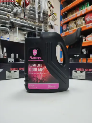 flamingo long life coolant high-quality red do not add water prediluted ready to use extended life f033g 2l 60000km 1 pc