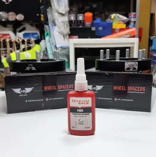 imperial t405 threadlocker high strength red 50ml