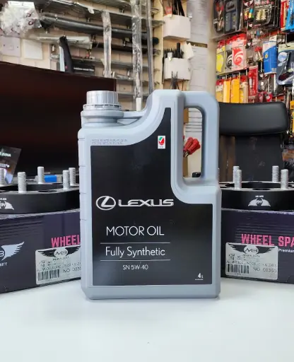 lexus motor oil fully synthetic sn 5w-40 4l 1 pc