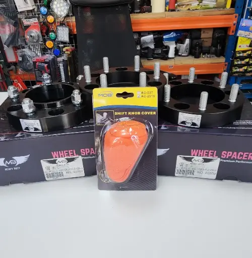 MOB SHIFT KNOB COVER Orange AC-2518 1 PC