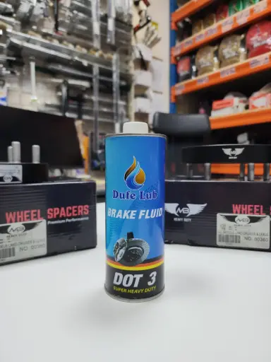 OIL BRAKE FLUID DOT-3 FOR ALL TYPES OF MODEL VEHICLES DISC BRAKES AND CLUTCH DUFE LUB 500ML 1 PC