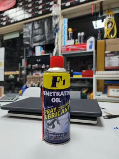 بخاخ زيت التشحيم المضاد للصدأ f1 من haoshun lube مل450