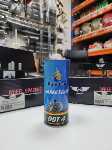OIL BRAKE FLUID DOT-4 FOR ALL TYPES OF MODEL VEHICLES DISC BRAKES AND CLUTCH DUFE LUB 500ML 1 PC