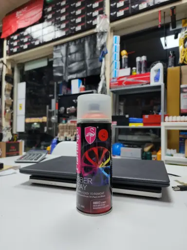 RUBBER SPRAY FLAMINGO 6 RED F023 1 PC