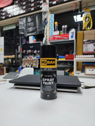 SPRAY PINT MUBAH 39 BLACK      GW-300G 400ML 1 PC