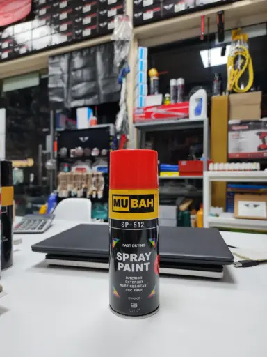 SPRAY PINT MUBAH 6 ORANGE RED GW-300G 400ML 1 PC