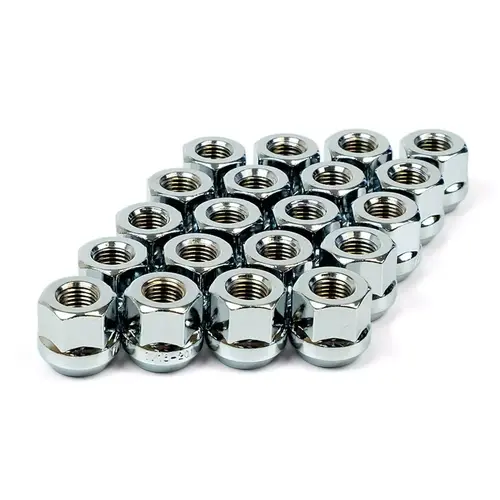 wheel nuts, tapered, M12 x1.5 thread, 60 ° taper 20pcs 19hex