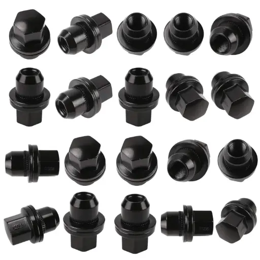 trintion wheel nuts for discovery 22mm stainless steel car wheel nuts for range rover (l322 2006-2012) range rover sport (2006-2013) land rover 20pcs