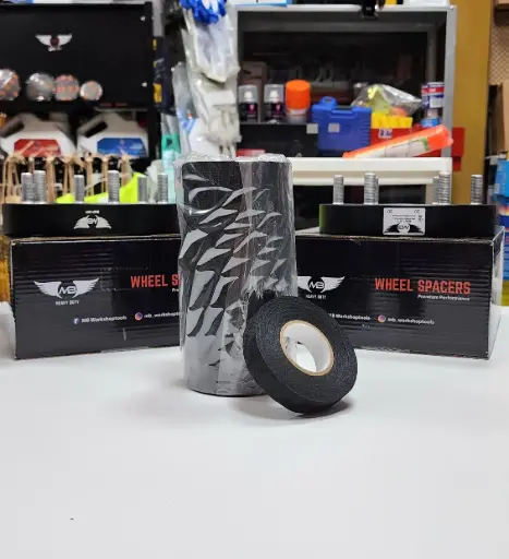 tape black fabric electrical